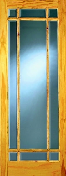 gibson clear bevelled door