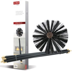 9pc Chimney Sweep Set De Vielle
