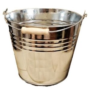 15lt Galvanised Steel Bucket