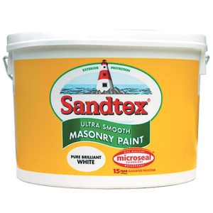 Sandtex Masonary Paint 10 Litre White