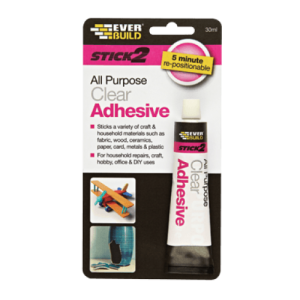 Stick 2 All Purpose Clear Adhesive Everbuild