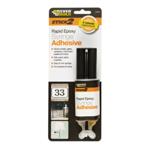 Stick 2 Rapid Epoxy Syringe Everbuild