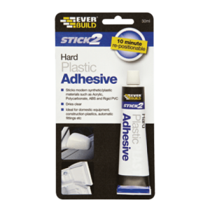 Stick 2 Hard Plastic Adhesive Everbuild