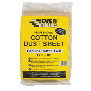 Cotton Dust Sheet 12x9 Everbuild