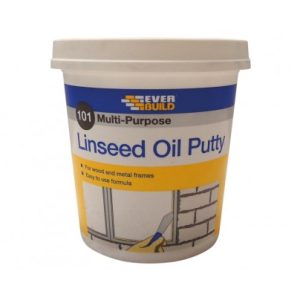 Linseed Oil Putty Brown Everbuild