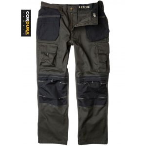 Apache Grey/Black Work Trouser