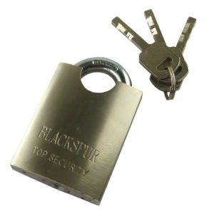 50mm Concealed Shackle Chrome Padlock