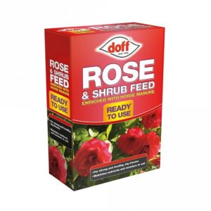 Doff Rose & Shrub Feed Enriched Horse Manure 1kg