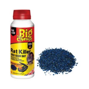 The Big Cheese Rat Killer Loose Grain Bait 200g