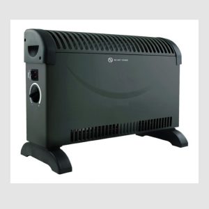 2kw Black Convector Heater Kingavon