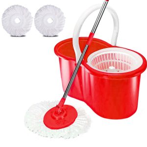Ashley Spinning Mop with 2 Mop Heads