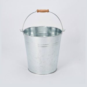 12 Litre Galvanised Steel Ash Bucket