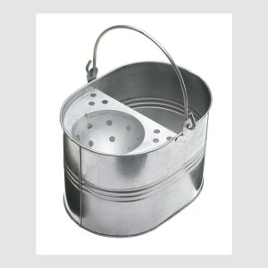 12lt Galvanized Mop Bucket and Wringer GB203