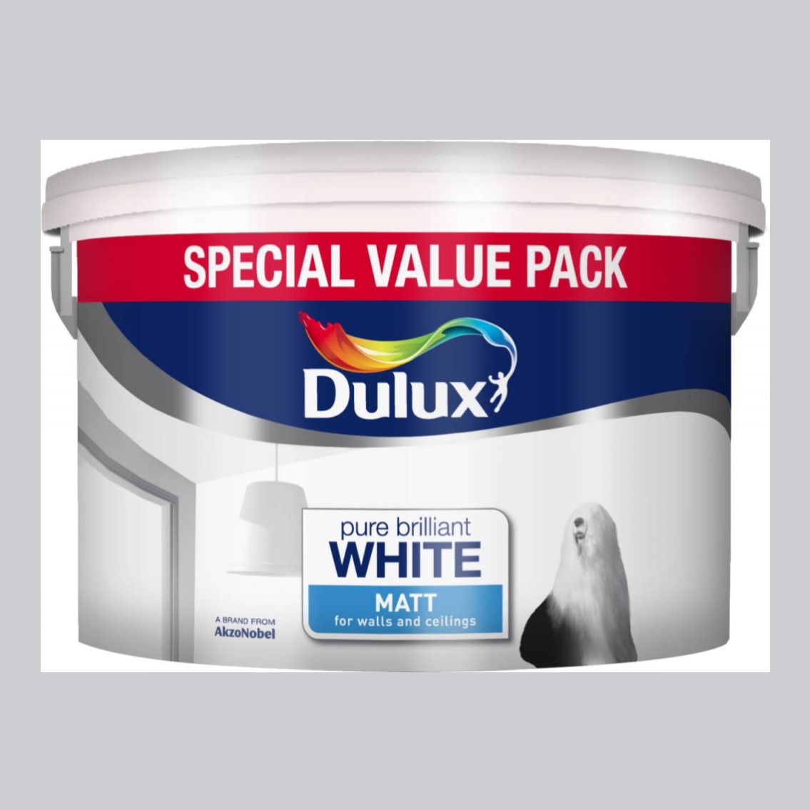Dulux Matt White 7 Litre