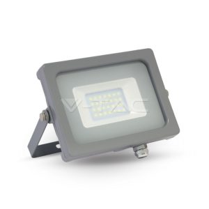 LED Slimline Floodlight Grey 4000 Kelvin - 20w