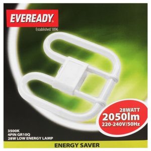 Eveready 28w 4 Pin Energy Saving 2D Lamp 240v