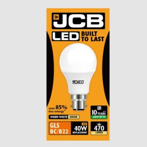JCB LED Opal 6w B22 Warm White