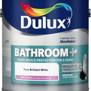 Dulux Bathroom+ Soft Sheen Pure Brilliant White