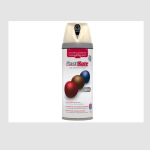 Plasti-kote Premium Spray Paint Satin 400ml Grey Beige