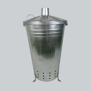 Galvanised Incinerator Mega
