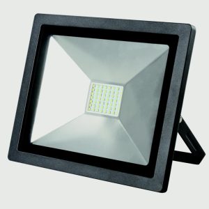 Dencon LED Slim Floodlight 3500 Lumens Black 50w
