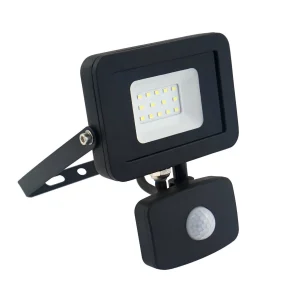 10W Slim LED Floodlight with Sensor IP54 HL180