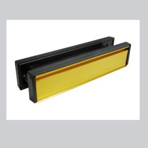 Double Sided Letterplate 20/40 x 300mm Gold