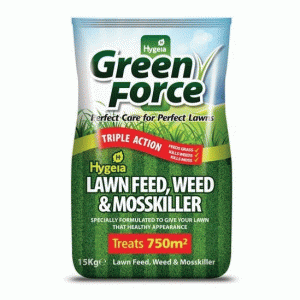 Lawn Feed Weed & Mosskiller 15kg Hygeia
