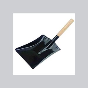 Steel Dust Pan With Wooden Handle DP200