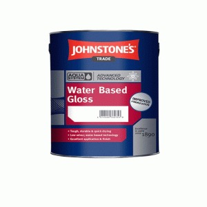 Johnstone's Aqua Water Based Gloss B/White