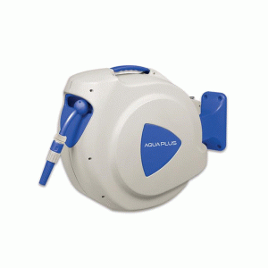 AquaPlus Wall Mounted Garden Water Hose Reel Automatic Retractable 20mt