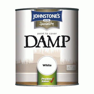 Johnstone's Paint to Cover Damp - White 750ml