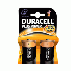 Duracell Plus Power D Size