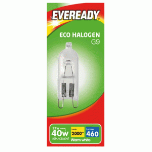 Eveready Eco Halogen G9 220-240v Capsule 33w