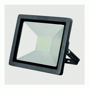 Dencon LED Slim Floodlight Black 30w