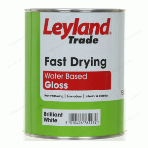Leyland Trade Fast Drying Gloss B/White 750ml