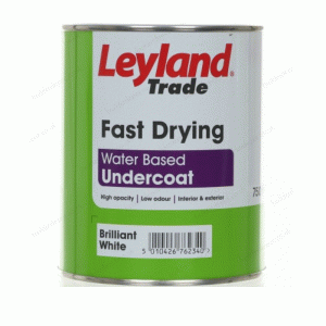 Leyland Trade Fast Drying Undercoat B/White 750ml