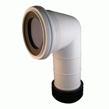 Pan Connector With 90 Degree Bend