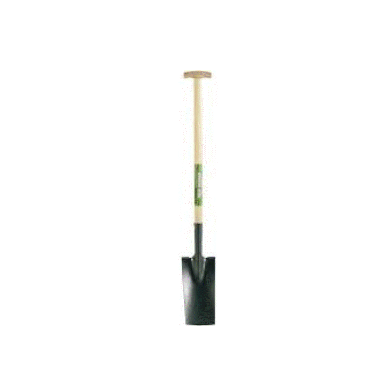 Round Tower 32" Inch Irish Digging Spade With Wooden T Handle 60028 