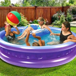 Round Waffle Paddling Pool