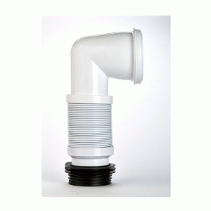 Make Flexible WC Pan Connector With 90 Degree Bend 300-600mm