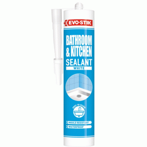 Evo-Stik Kitchen, Shower & Bath Sealant 310ml White