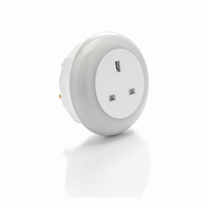 Plug Through Colour Changing LED Night Light - Daylight sensor
