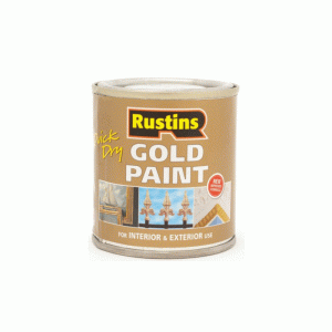 Rustins Quick Dry Paint Gold