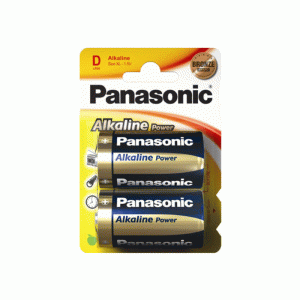 Panasonic Alkaline D Cell Card of 2