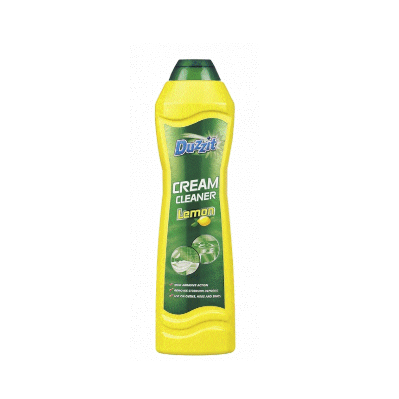 Duzzit Cream Cleaner 500ml Lemon - Hardware Heaven