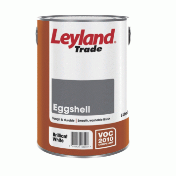 Leyland Eggshell Brilliant White