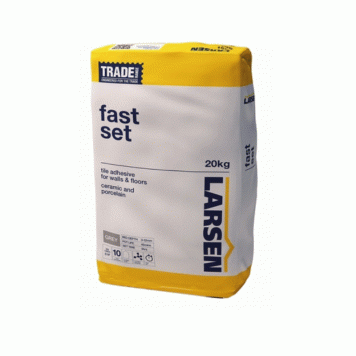 Larsen Tile Adhesive Fast Set Grey 20Kg