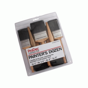 12pc Prodec Painters Dozen Brush Set