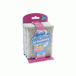 Duzzit Tough & Tender Scourers 3pk